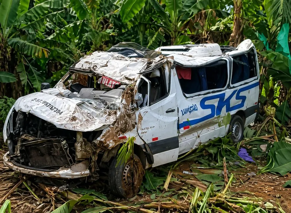 Justiça condena empresa após morte em acidente com van do SUS no Vale do Ribeira